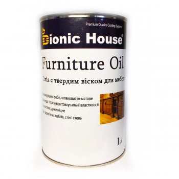 Масловоск "Furniture oil" для мебели 1 л  Bionic House фото, цена, купить Харьков 
