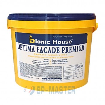 Фасадная краска Optima Fasade Premium фото, цена, купить Харьков 