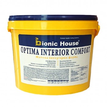 Интерьерная краска Optima Interior Comfort фото, цена, купить Харьков 