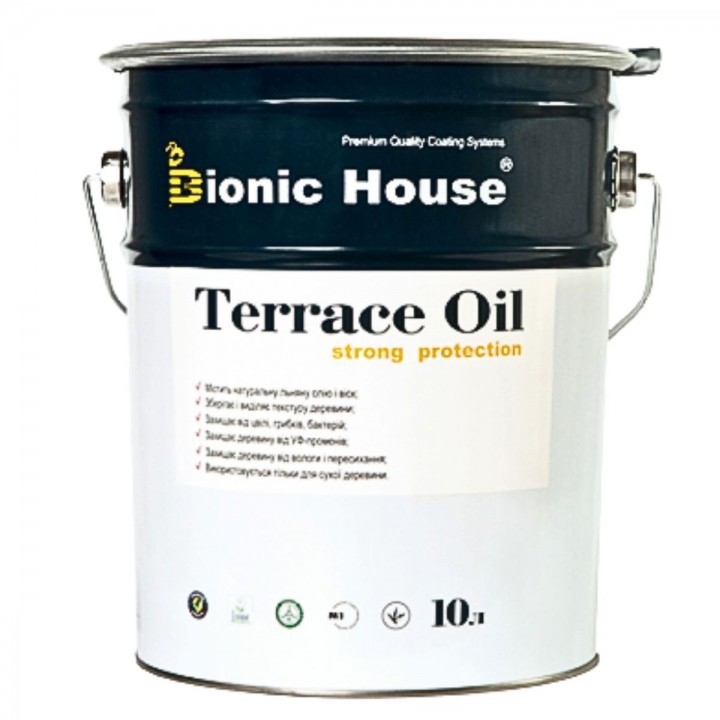 Масло террасное Terrace Oil" 10л  Bionic-House  фото, цена, купить в Харькове