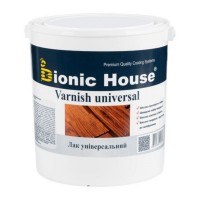 Лак универсальный  (0.8л)  Bionic-House (на основе акрил-стирольного сополимера) 