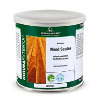 Водный грунт для масляных пород дерева 1л Wood sealer Borma Wachs (Борма, Италия)